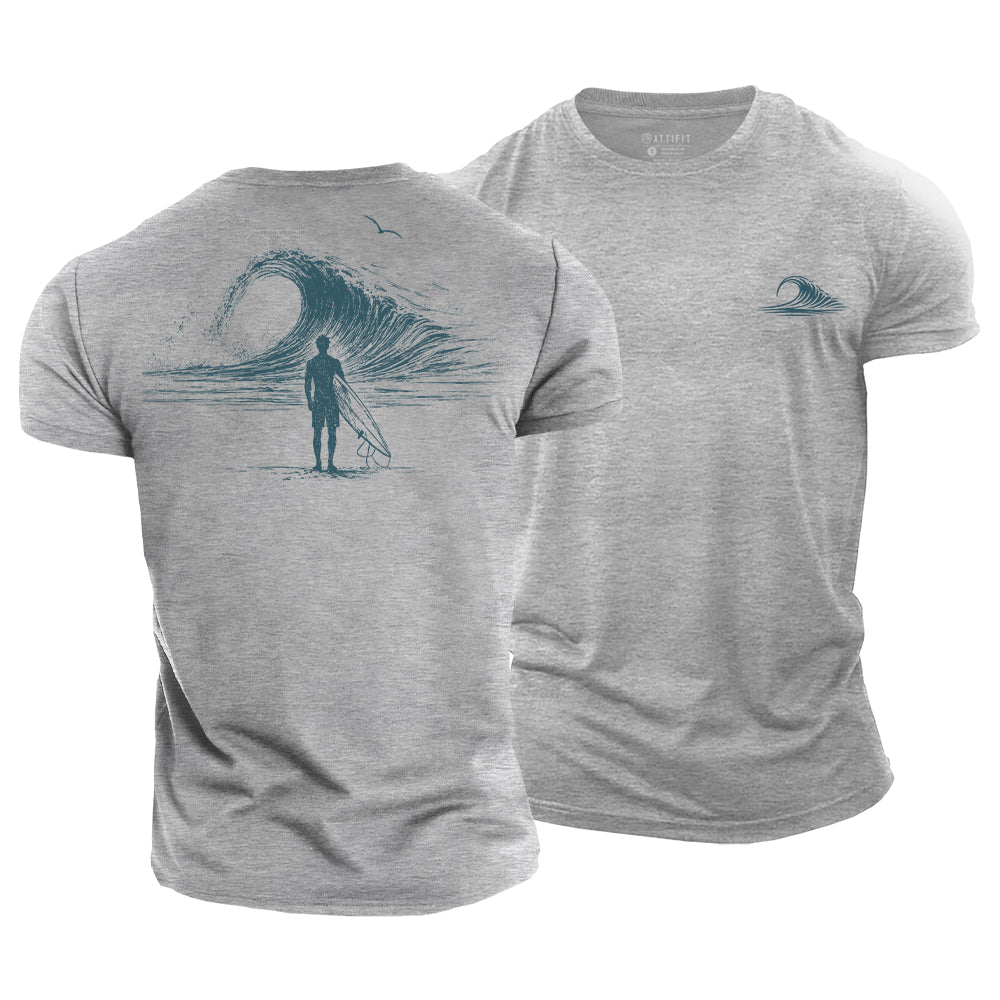 Into the Wave Cotton T-Shirt