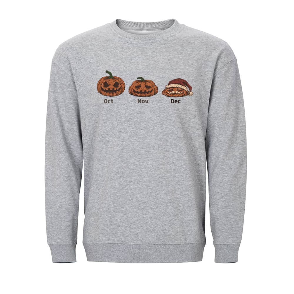 Santa Pumpkin Crewneck Sweatshirt