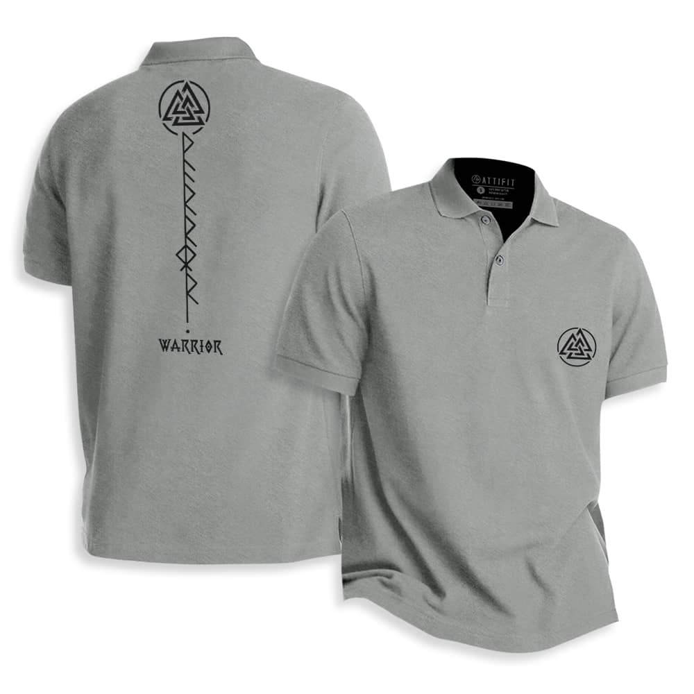 Warrior Runes Polo Shirt