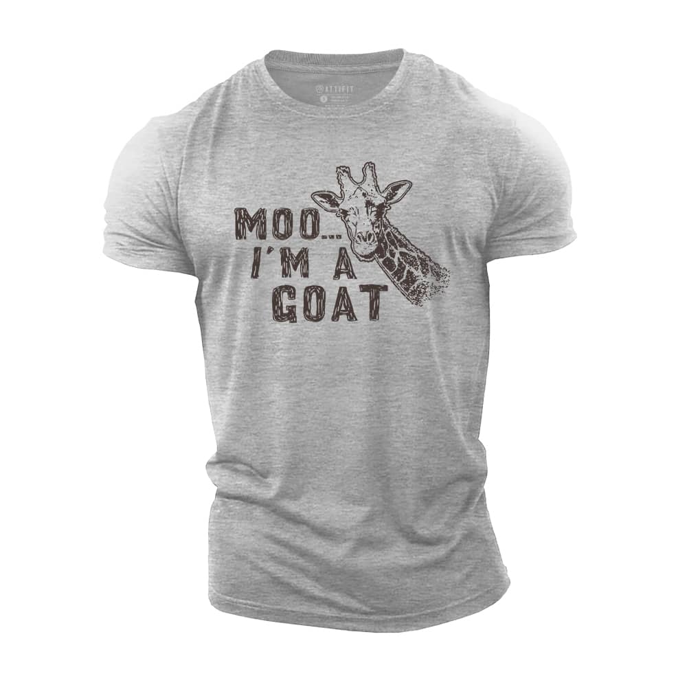 Goat Moo Cotton T-Shirt