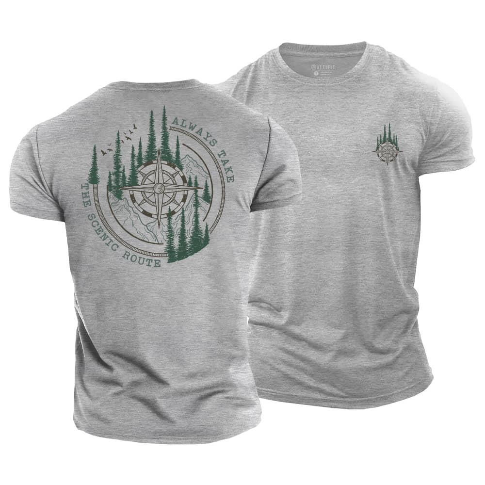 Scenic Route Cotton T-Shirt