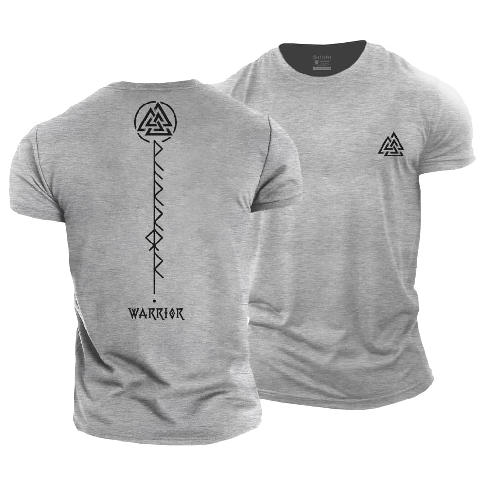 Warrior Runes Cotton T-shirt