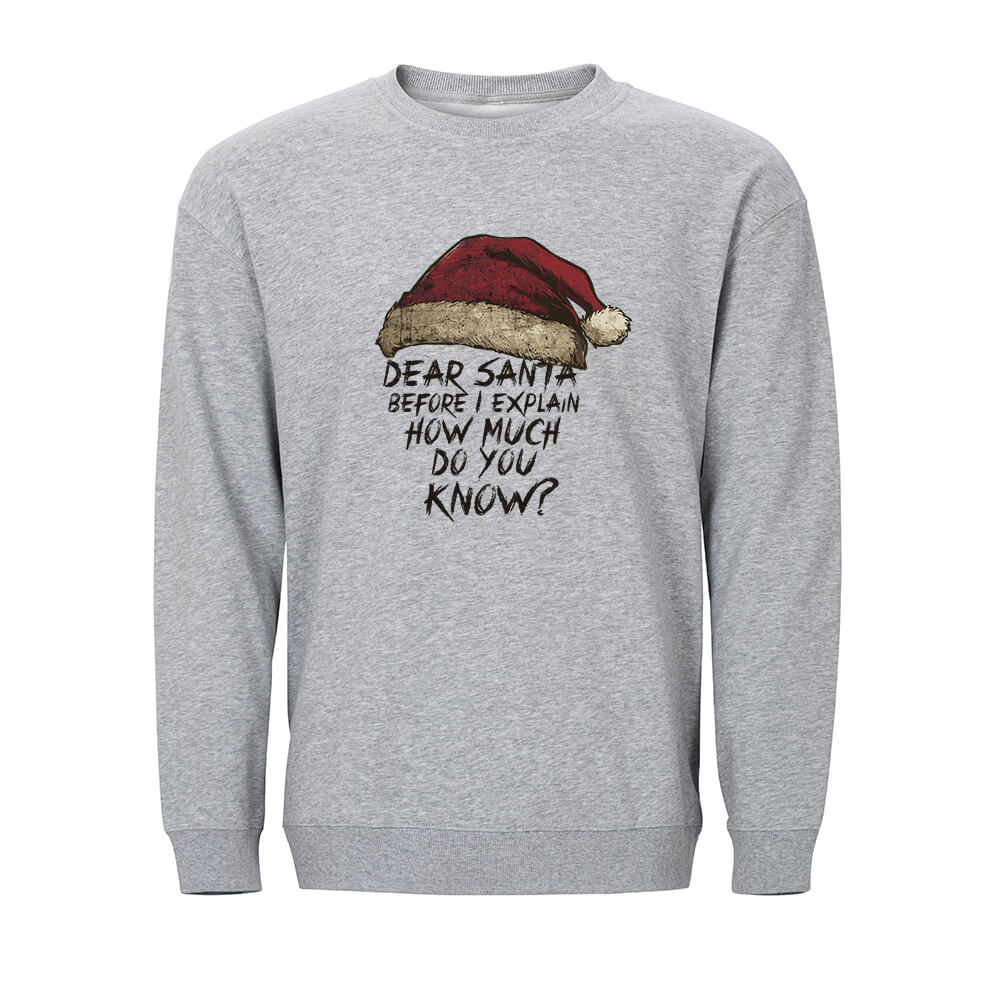 How Much You Know Crewneck Sweatshirt