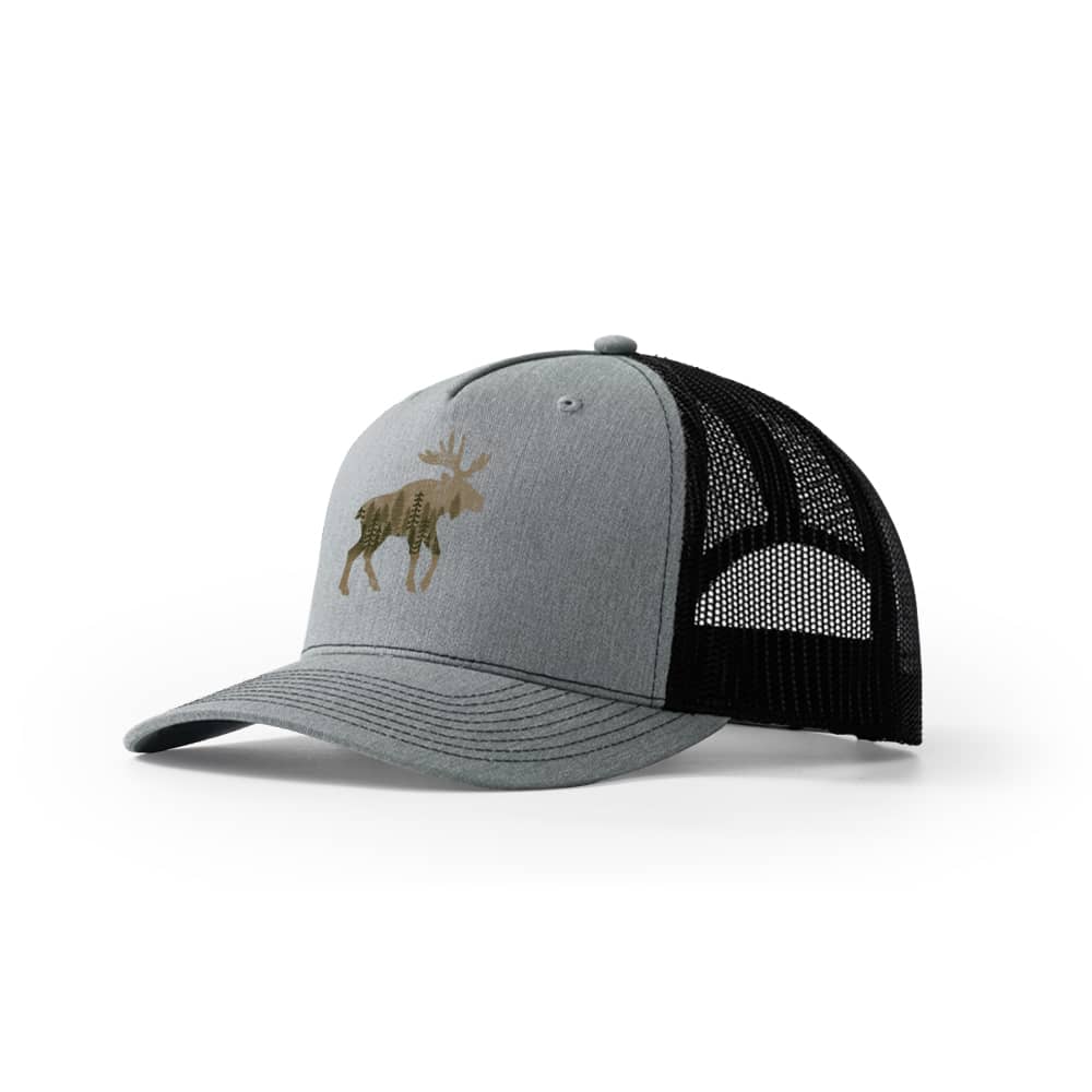Moose Forest Trucker Hat