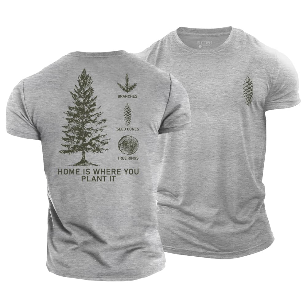 Plant Roots Cotton T-Shirt