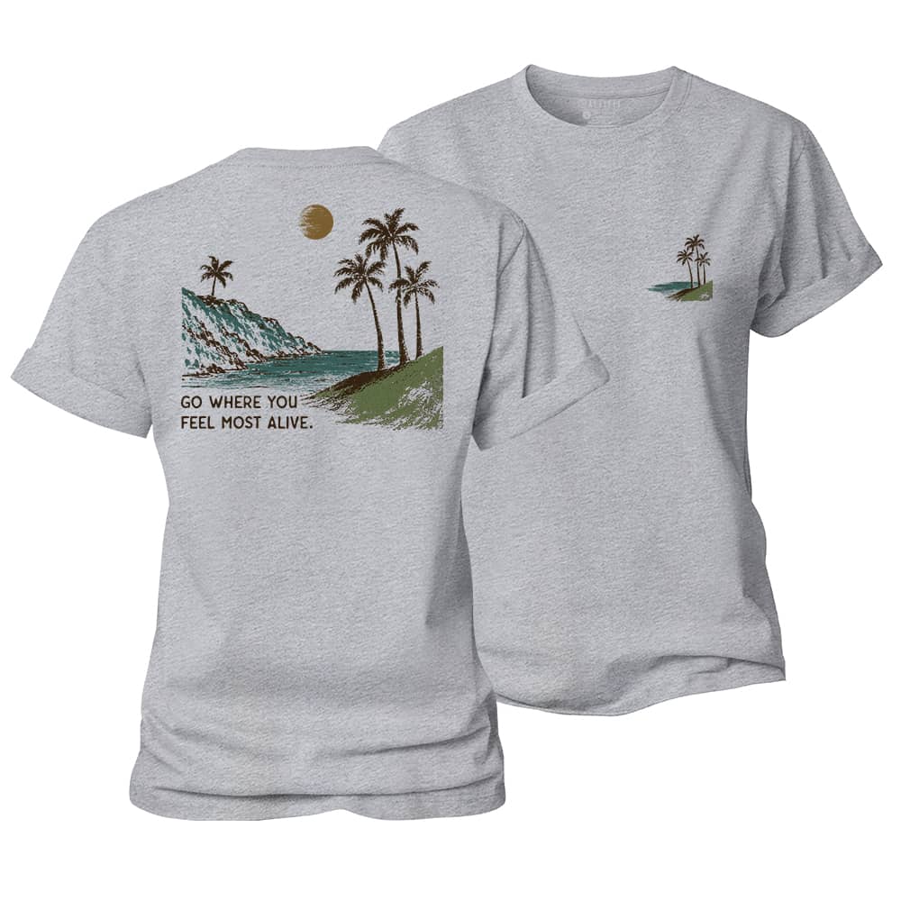 Feel Alive Women's Cotton T-Shirt