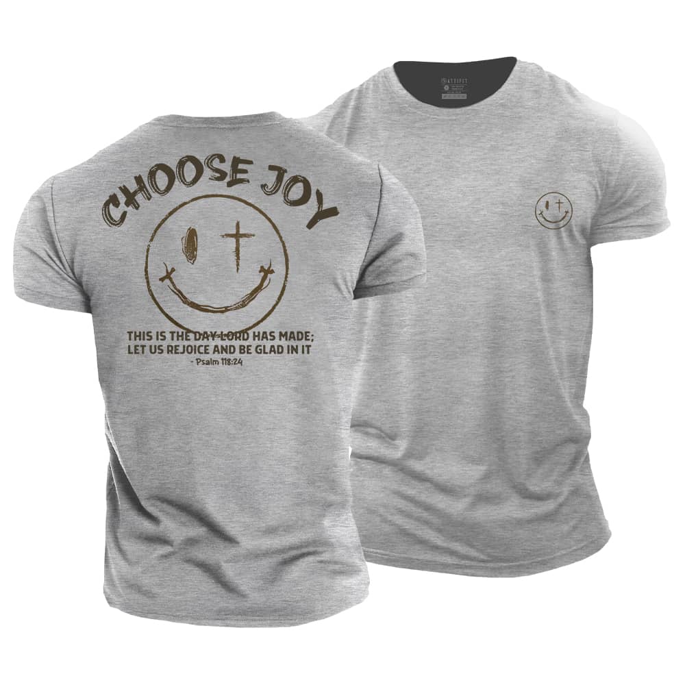Choose Joy Cotton T-Shirt