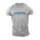 Fish Treelines Cotton T-Shirt