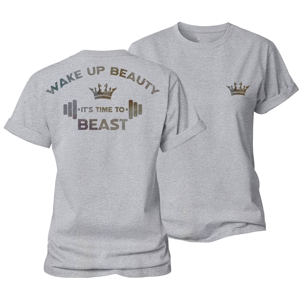 Wake Up Beauty Women's Cotton T-Shirt