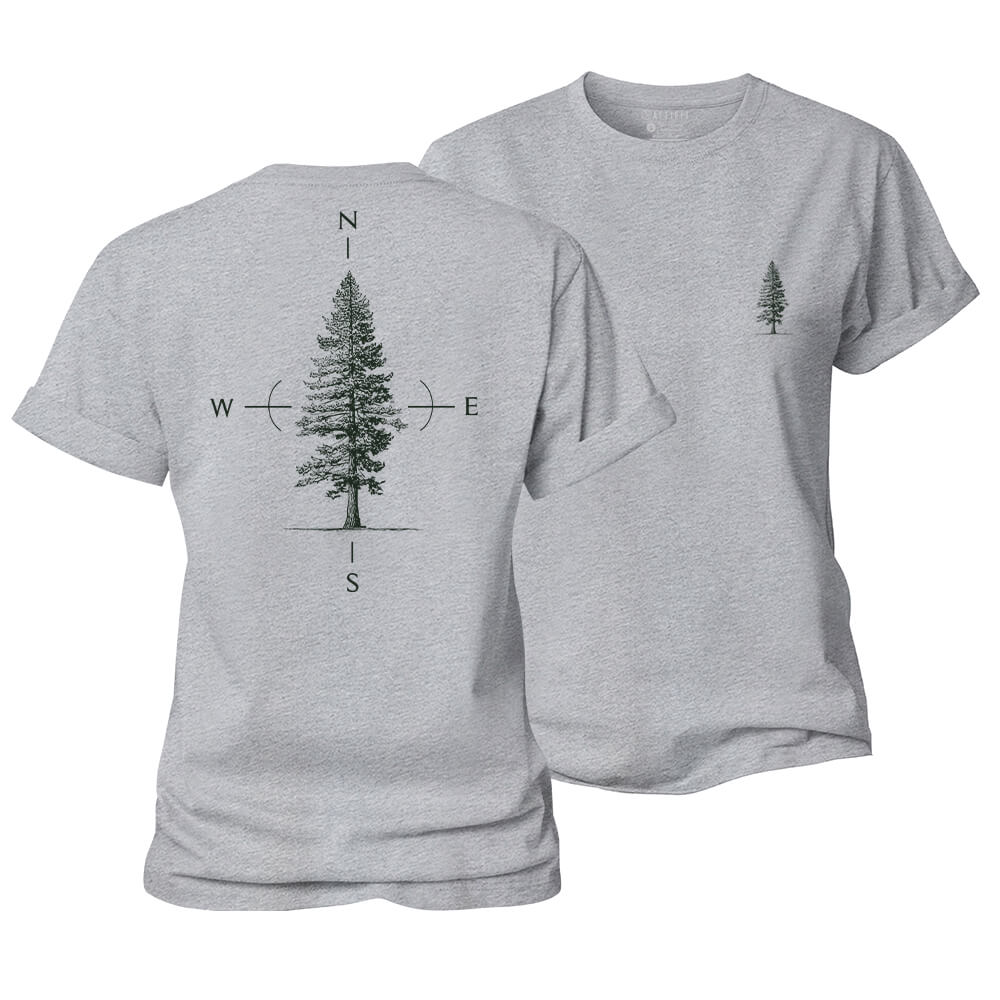 Tree Compass Women's Cotton T-Shirt
