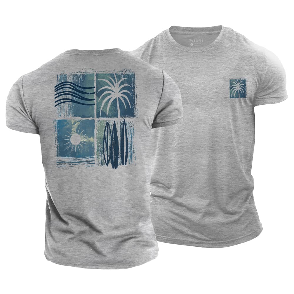 Coastal Icons Cotton T-Shirt