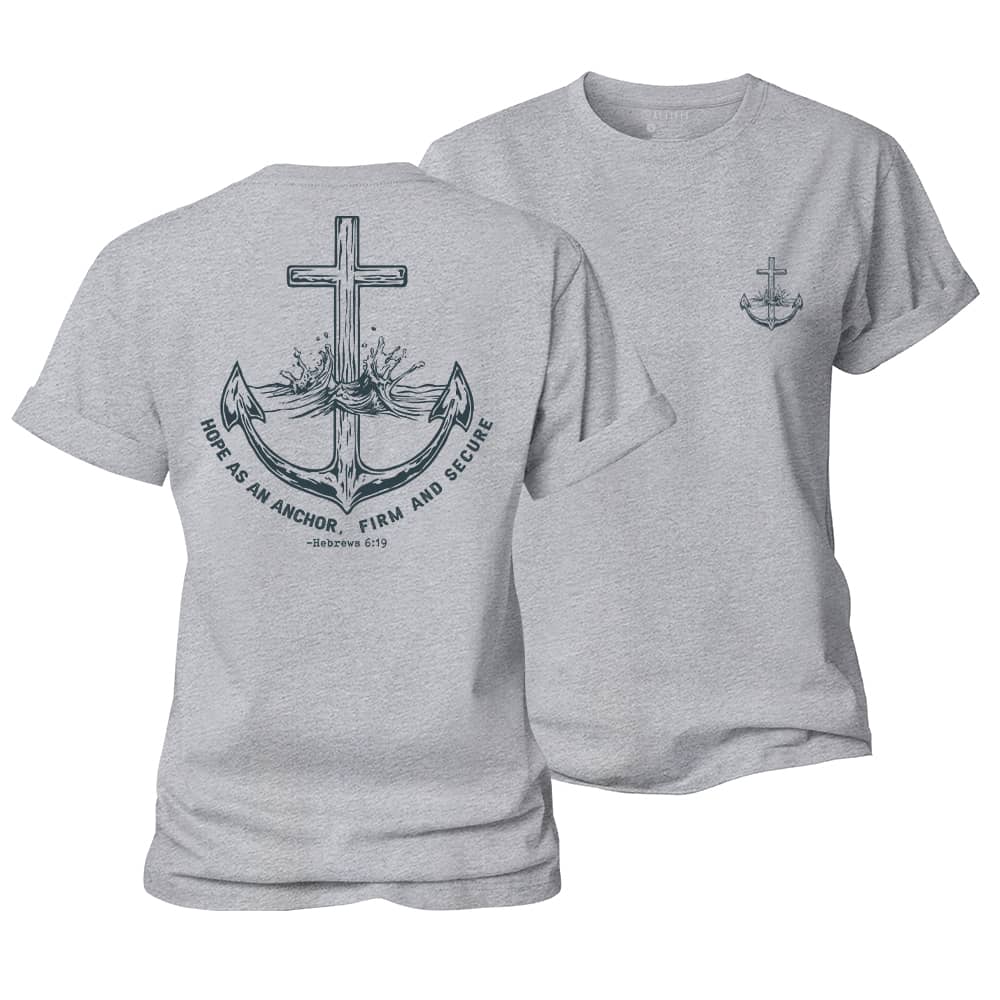 Anchor Your Soul In Hope Women's Cotton T-Shirt