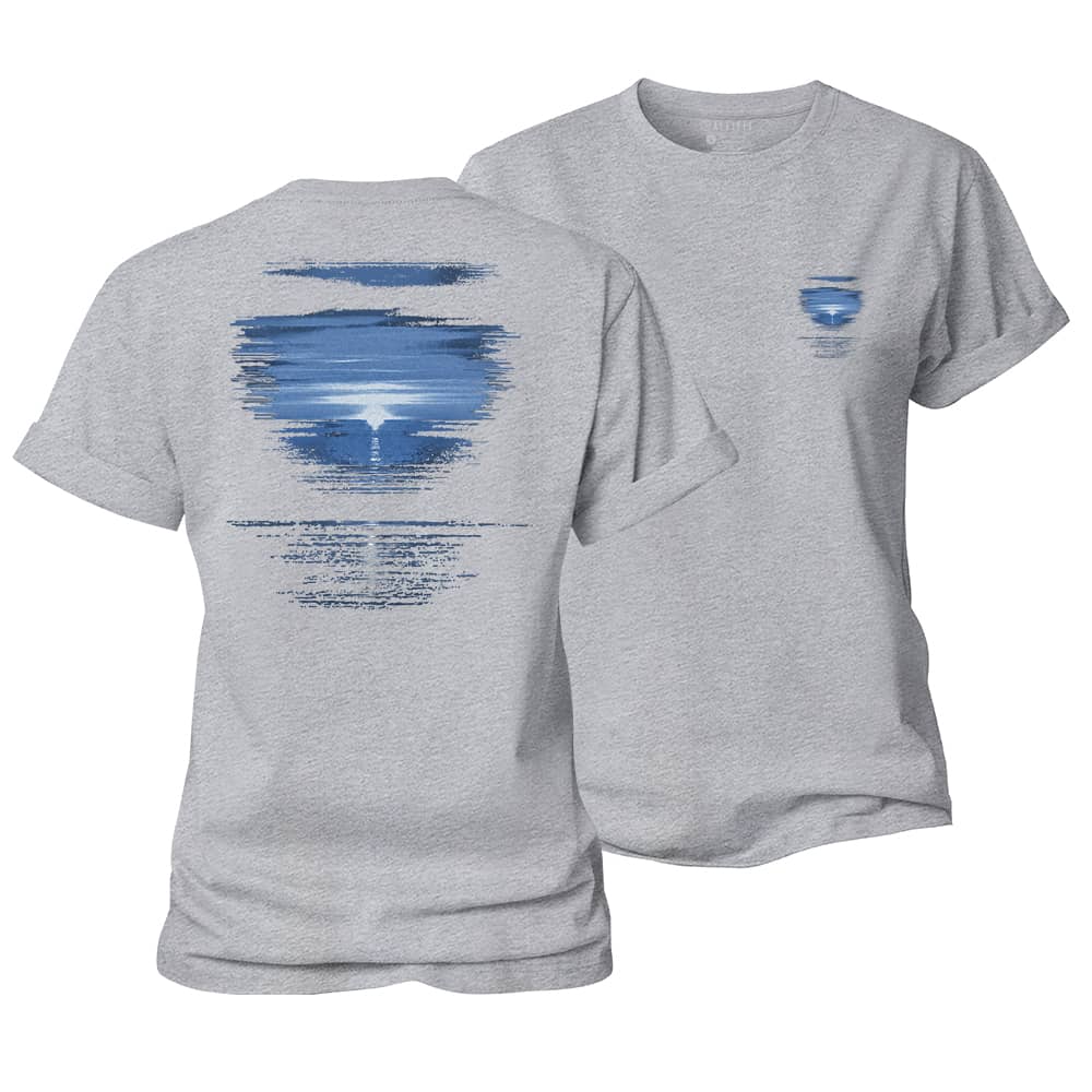 Twilight Tide Women's Cotton T-Shirt