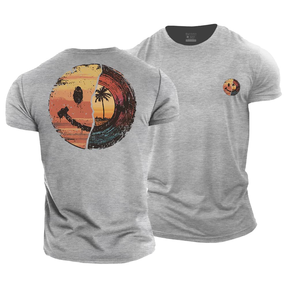 Smiley Sea Records Cotton T-Shirt