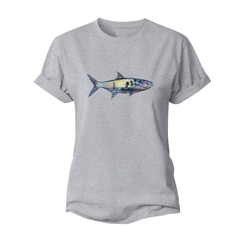Seaside Fish Women's Cotton T-Shirt