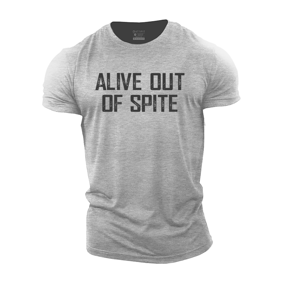 Alive Out Of Spite Cotton T-Shirt