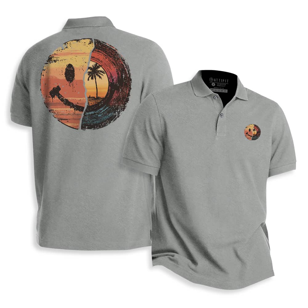 Smiley Sea Records Polo Shirt