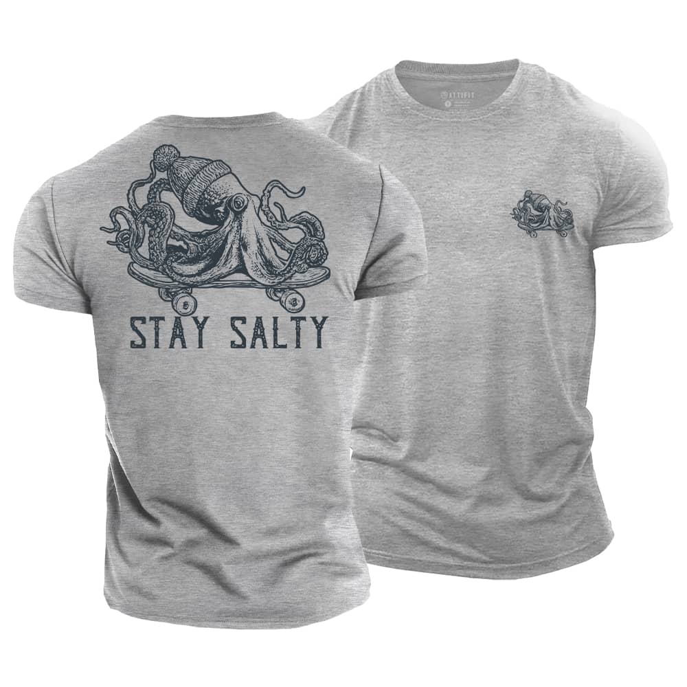 Stay Salty Cotton T-Shirt