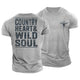 Country Heart Cotton T-Shirt
