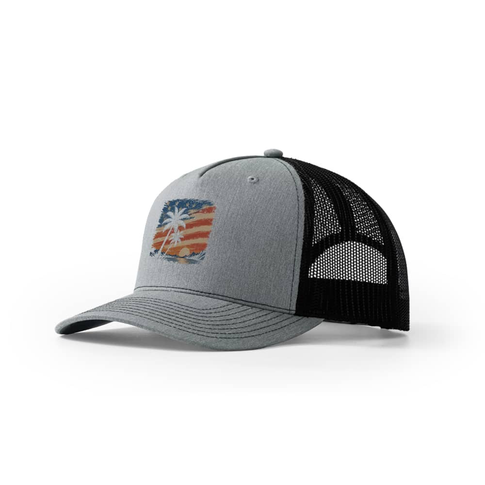 Flag Sky Trucker Hat
