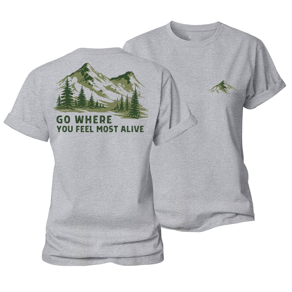Go Where Alive Women's Cotton T-Shirt