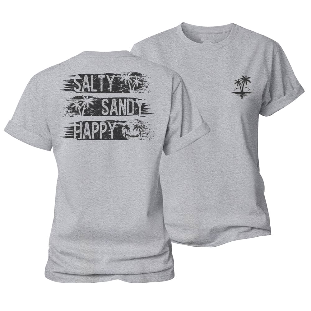 Salty Happy Women's Cotton T-Shirt