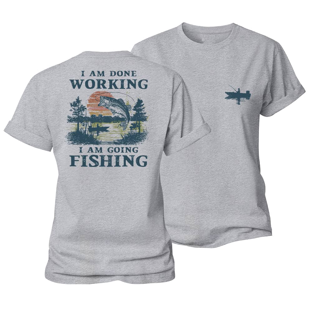 Going Fishing Women's Cotton T-Shirt