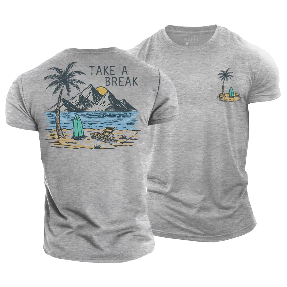 Take A Break Cotton T-Shirt