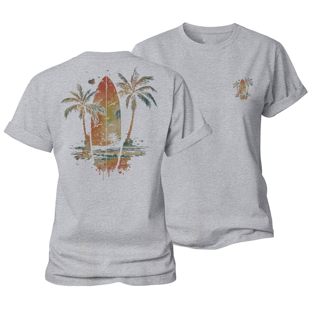 Beach Surfing Women's Cotton T-Shirt