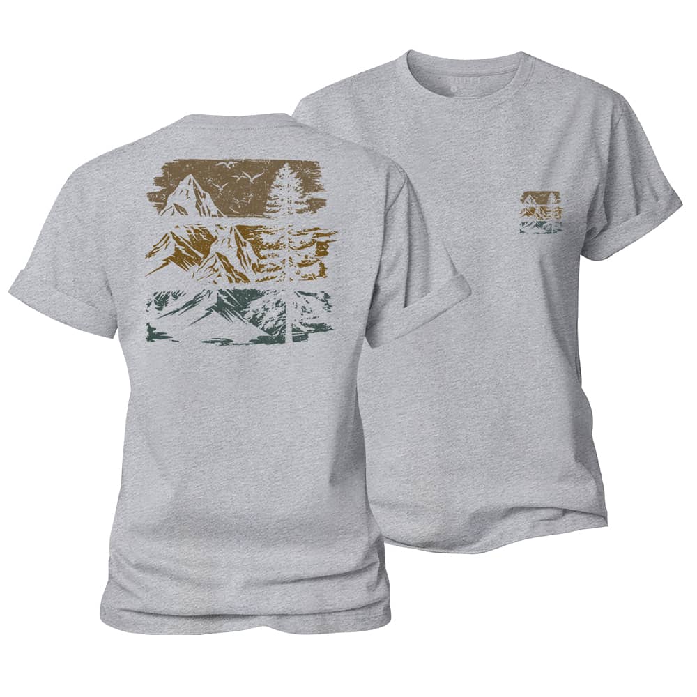 Timber Peaks Women's Cotton T-Shirt