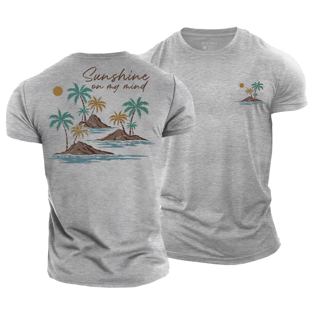 Sunshine On My Mind Cotton T-Shirt