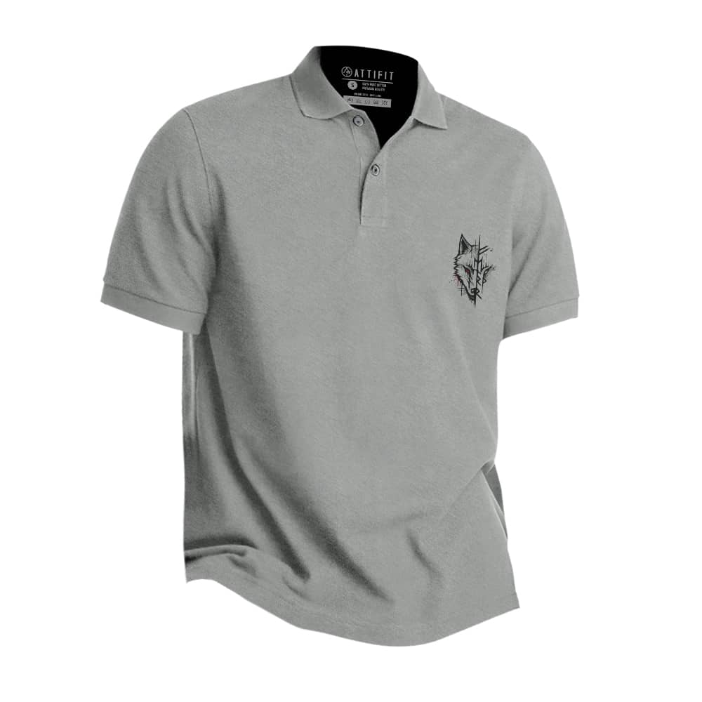 Mini Viking Wolf Polo Shirt