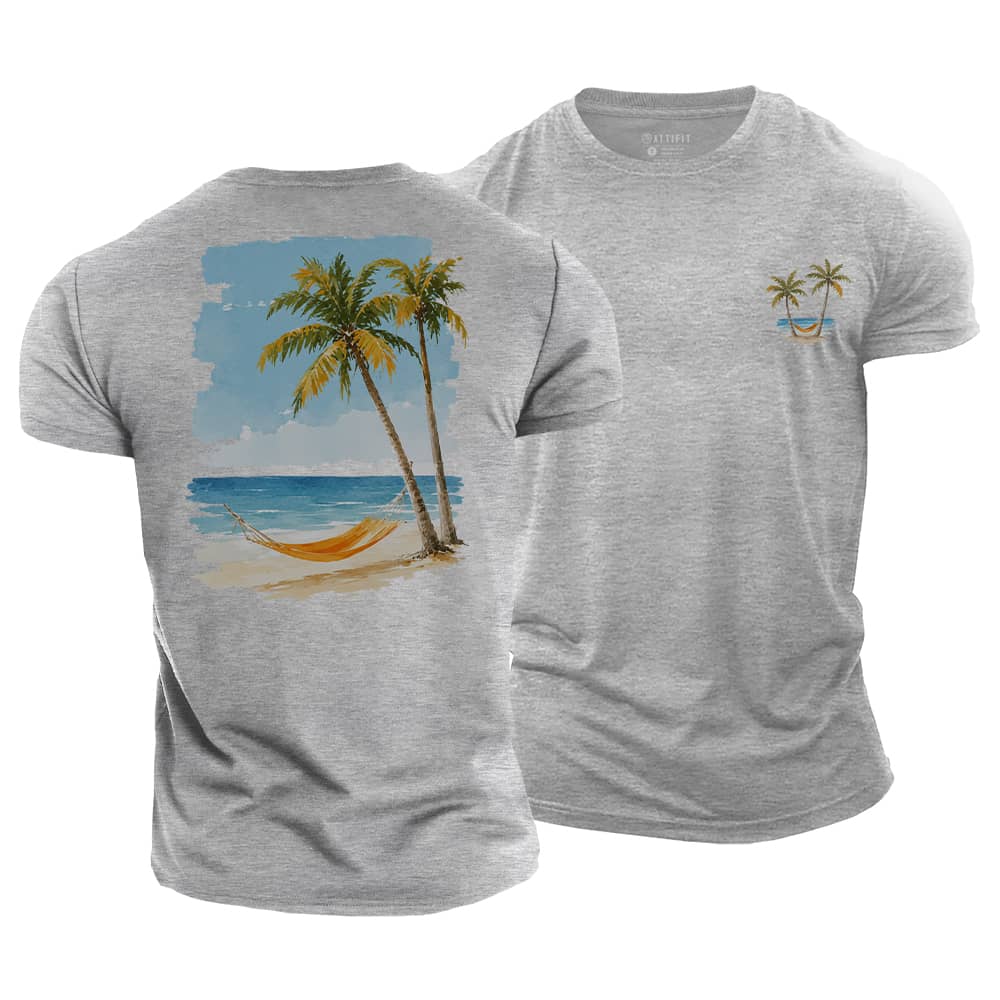 Coastal Unwind Cotton T-Shirt