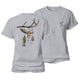 Antler Fish Hook Women's Cotton T-Shirt