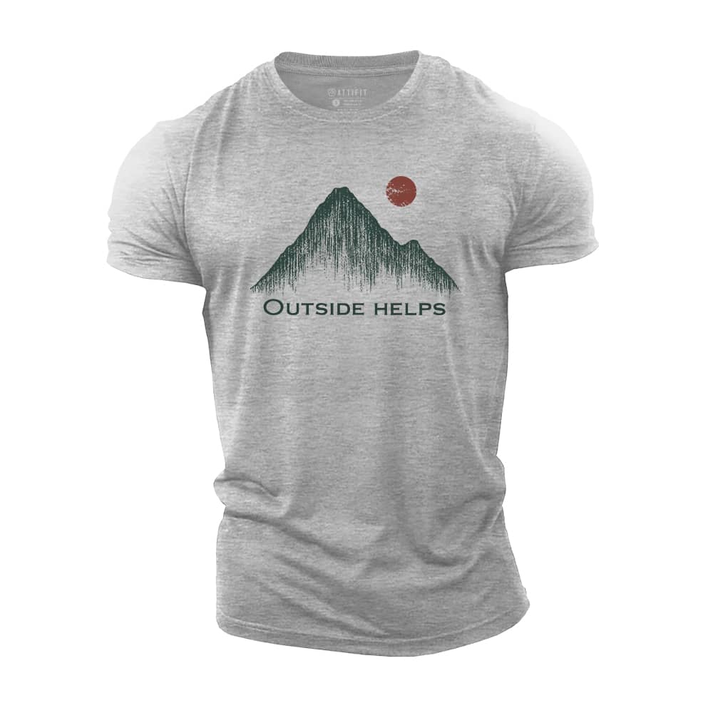 Outside Helps Cotton T-Shirt