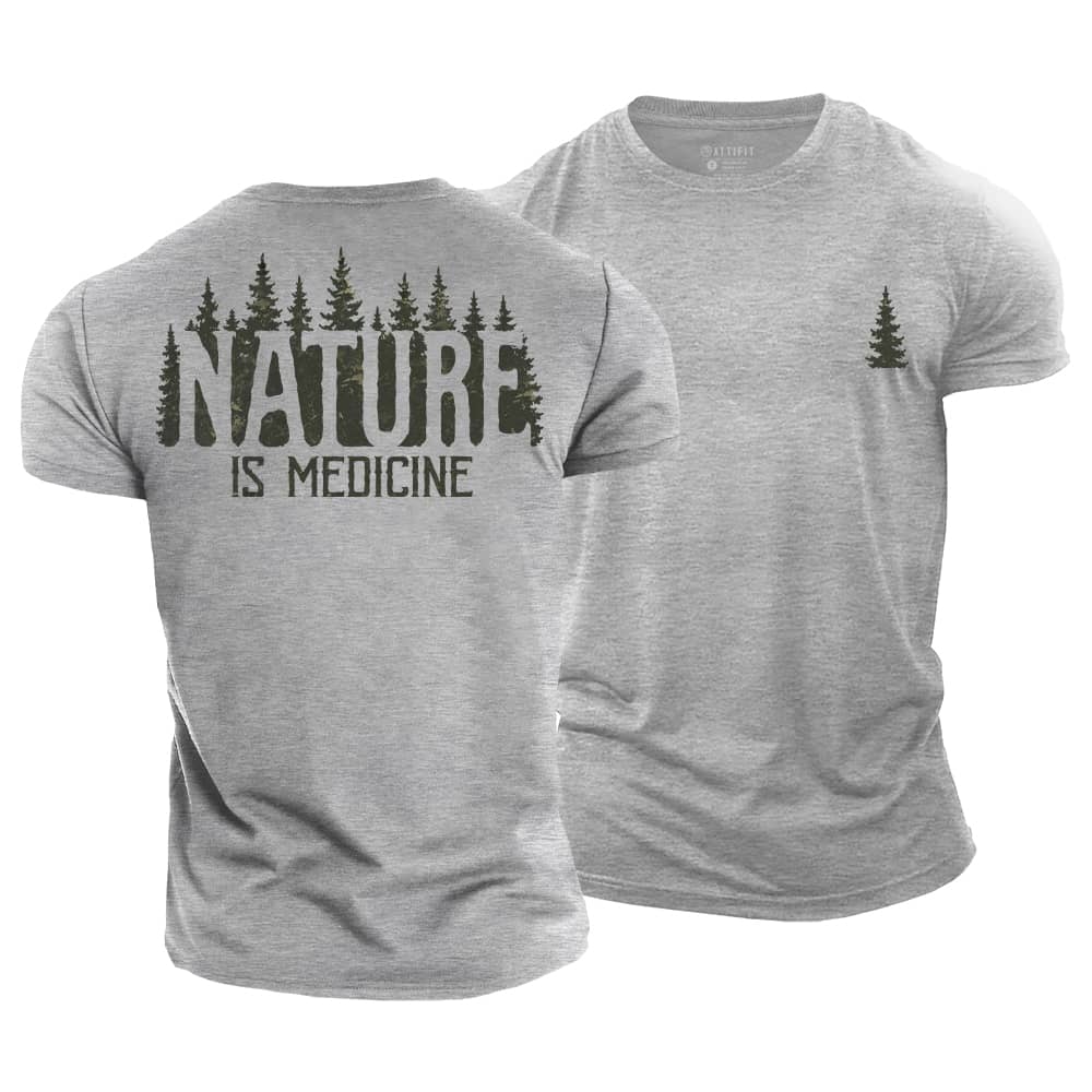 Nature Is Medicine Cotton T-Shirt