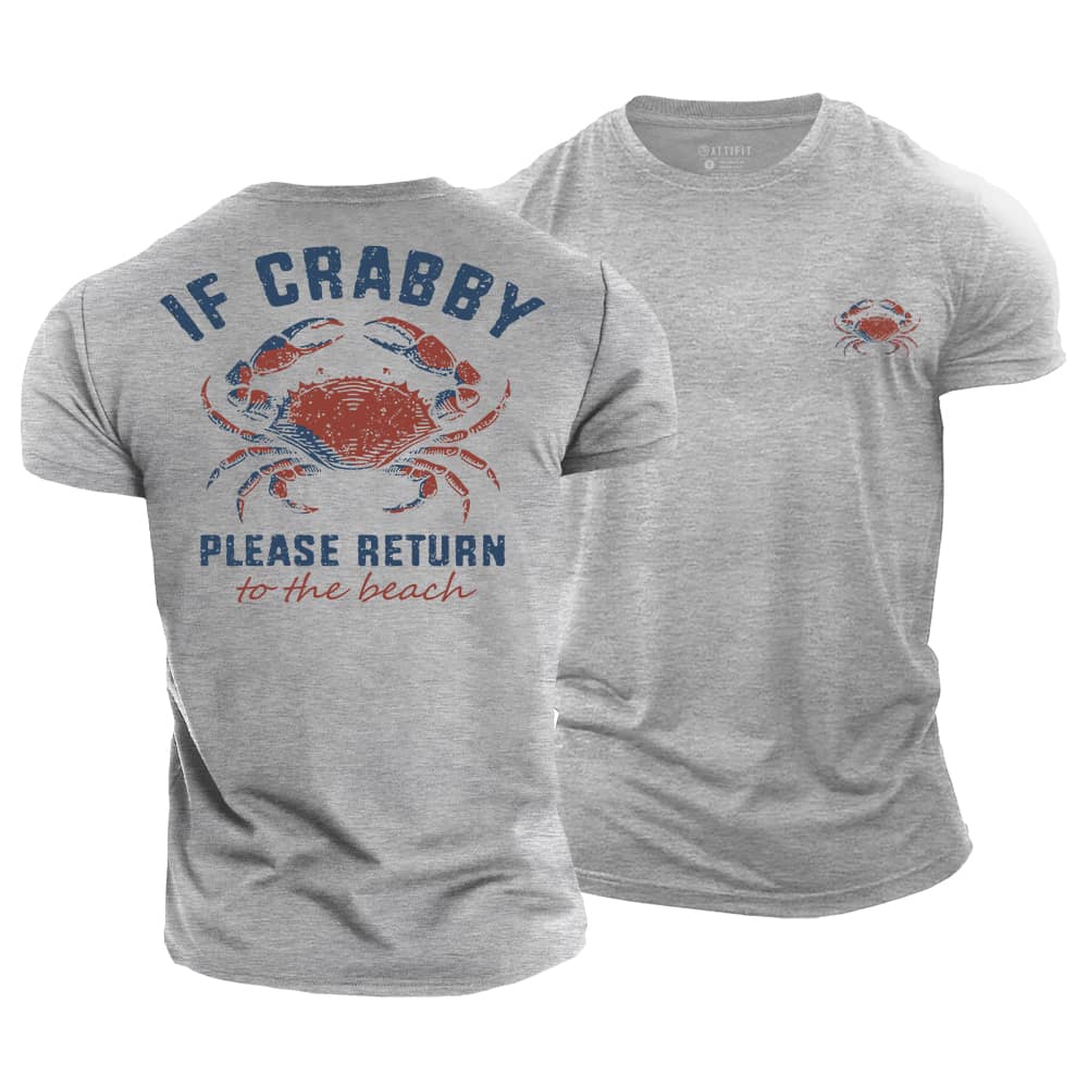 Return To The Beach Cotton T-Shirt