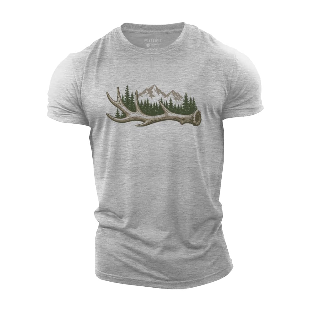 Timberline Antler Cotton T-Shirt