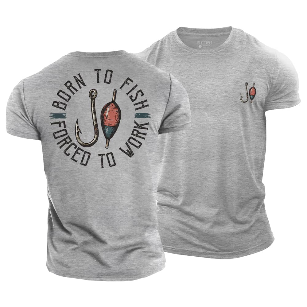 Born To Fish Cotton T-Shirt