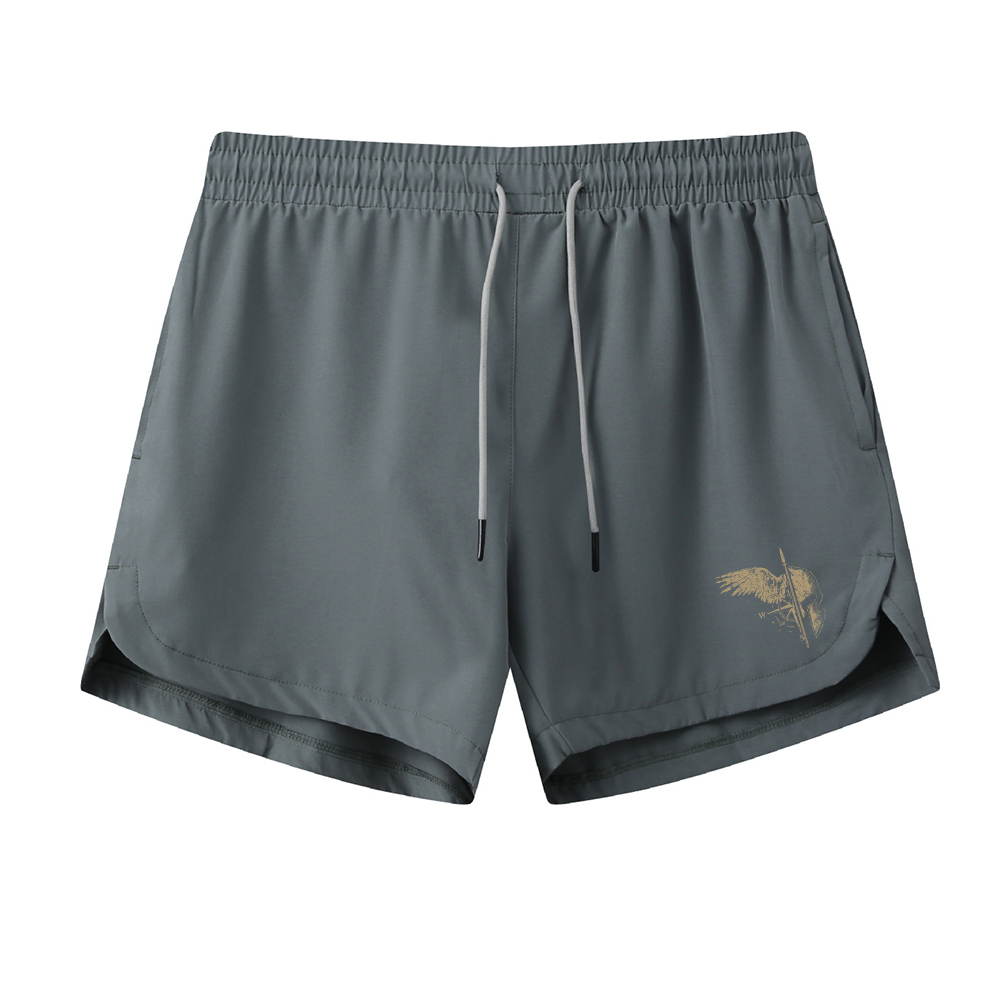 Spartan Wing Athletic Quick-Dry Shorts