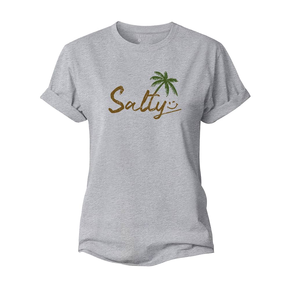Salty Smiley Women's Cotton T-Shirt
