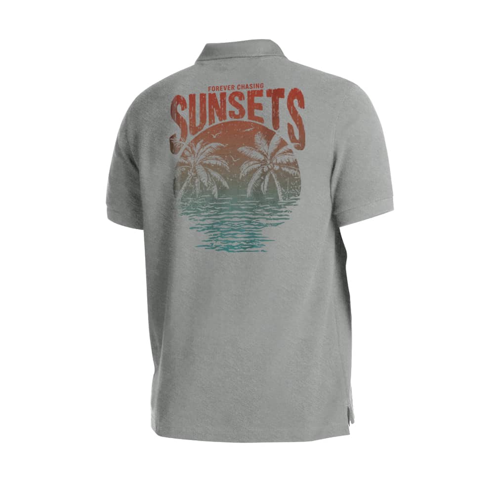 Chasing Sunsets Polo Shirt