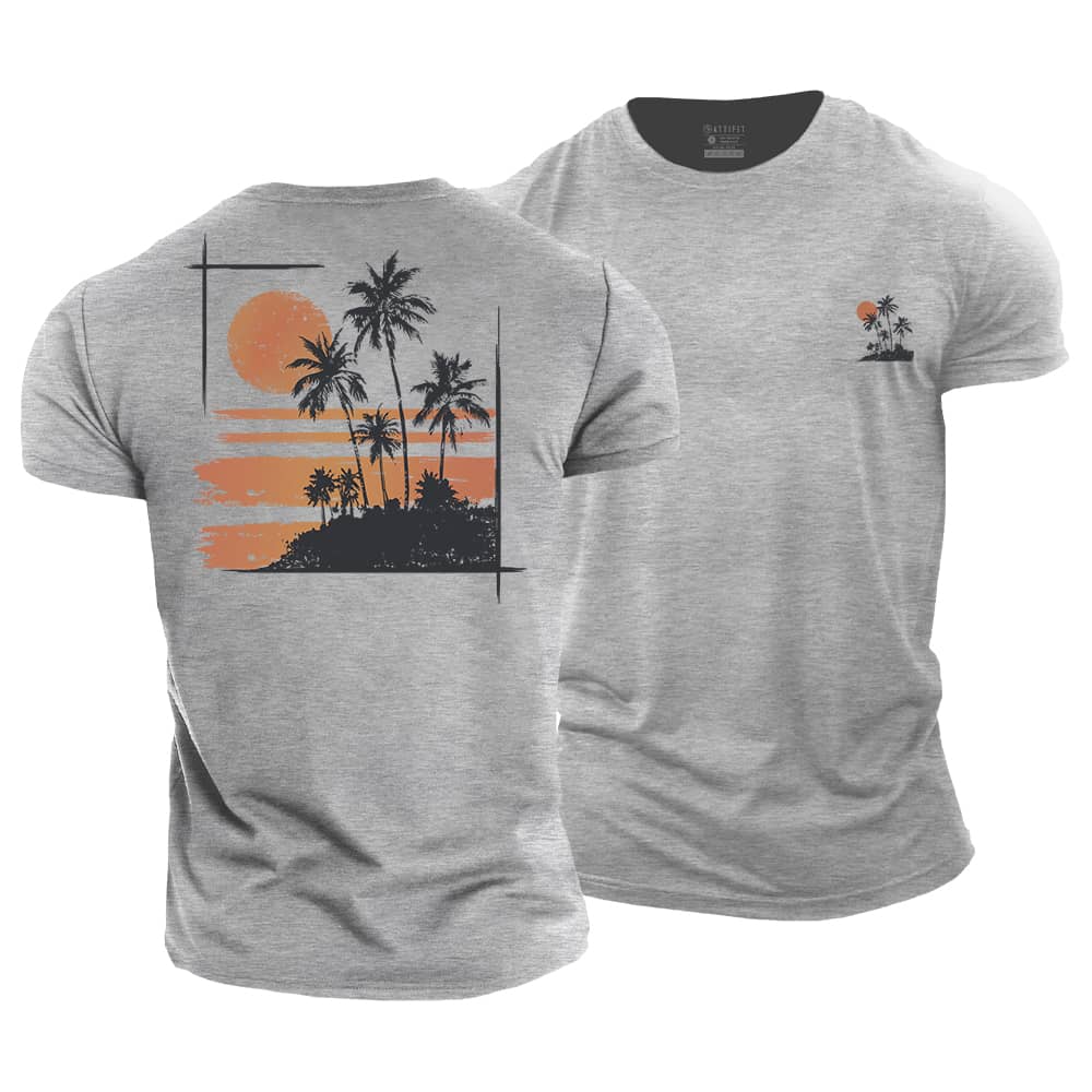 Seaside Sunshine Cotton T-Shirt
