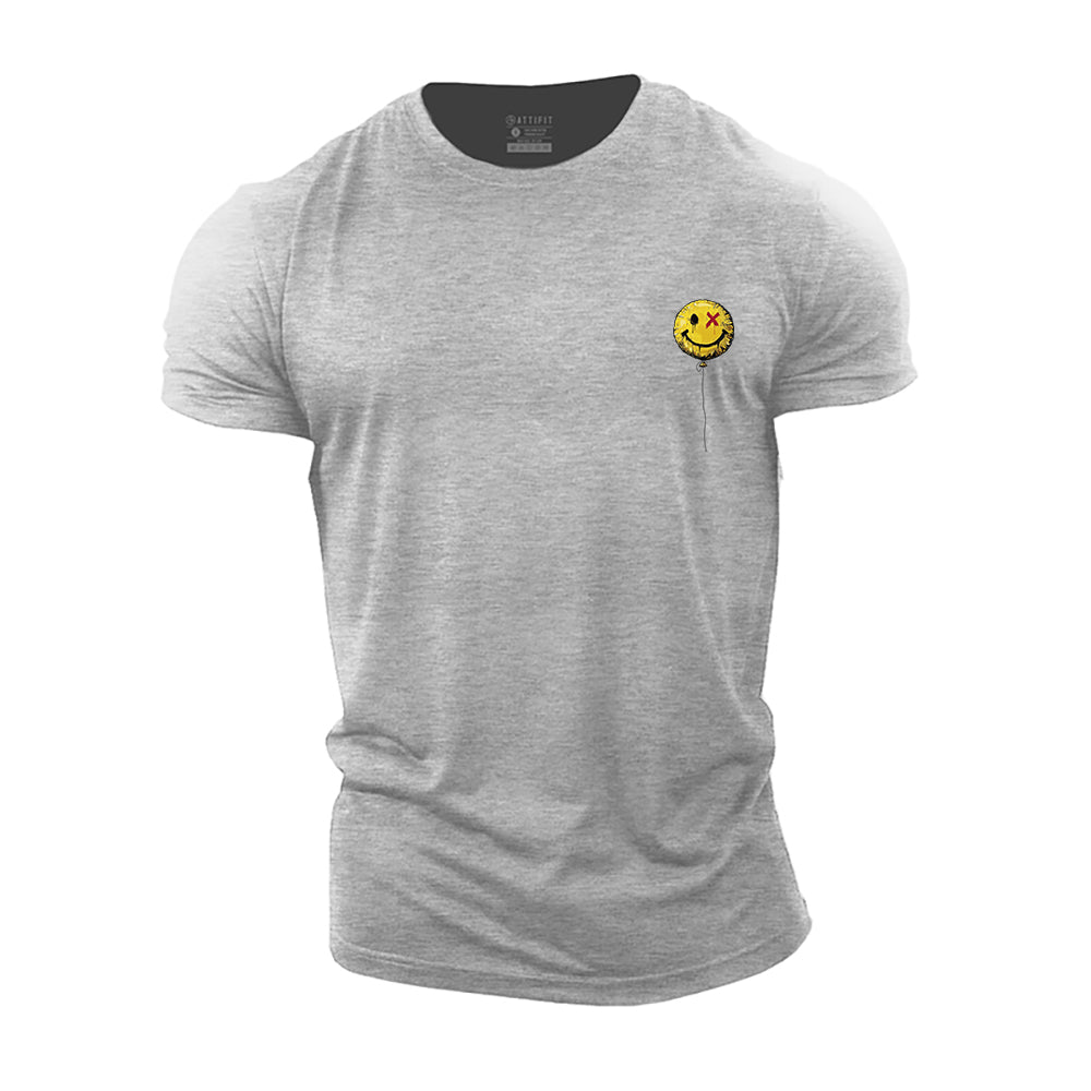Mini Smiley Ballon Cotton T-Shirt