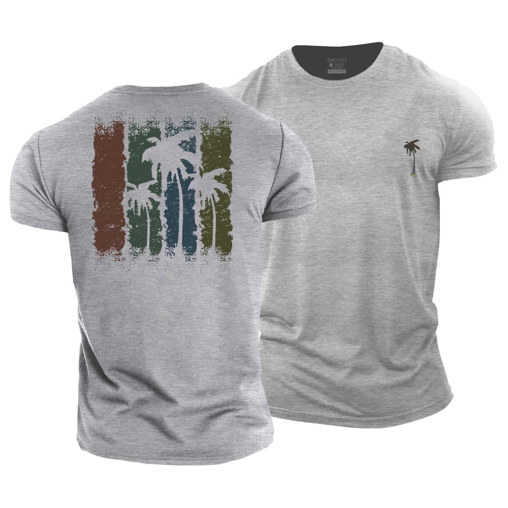 Island Blocks Cotton T-Shirt