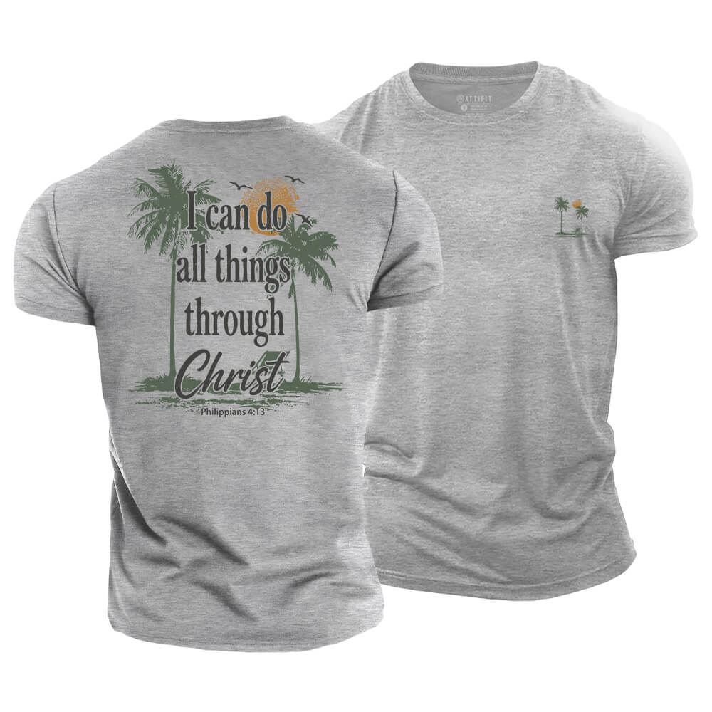 Philippians 4:13 Cotton T-Shirt