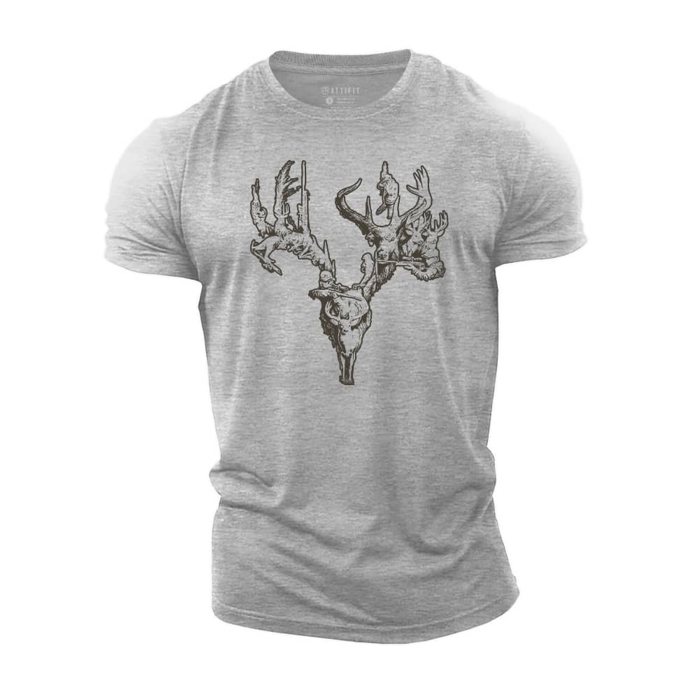 Hunt Deer Cotton T-Shirt