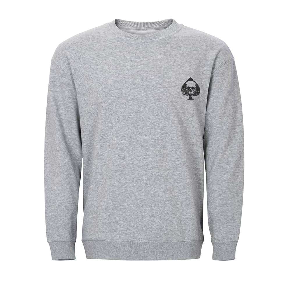 Mini Spades Skull Crewneck Sweatshirt
