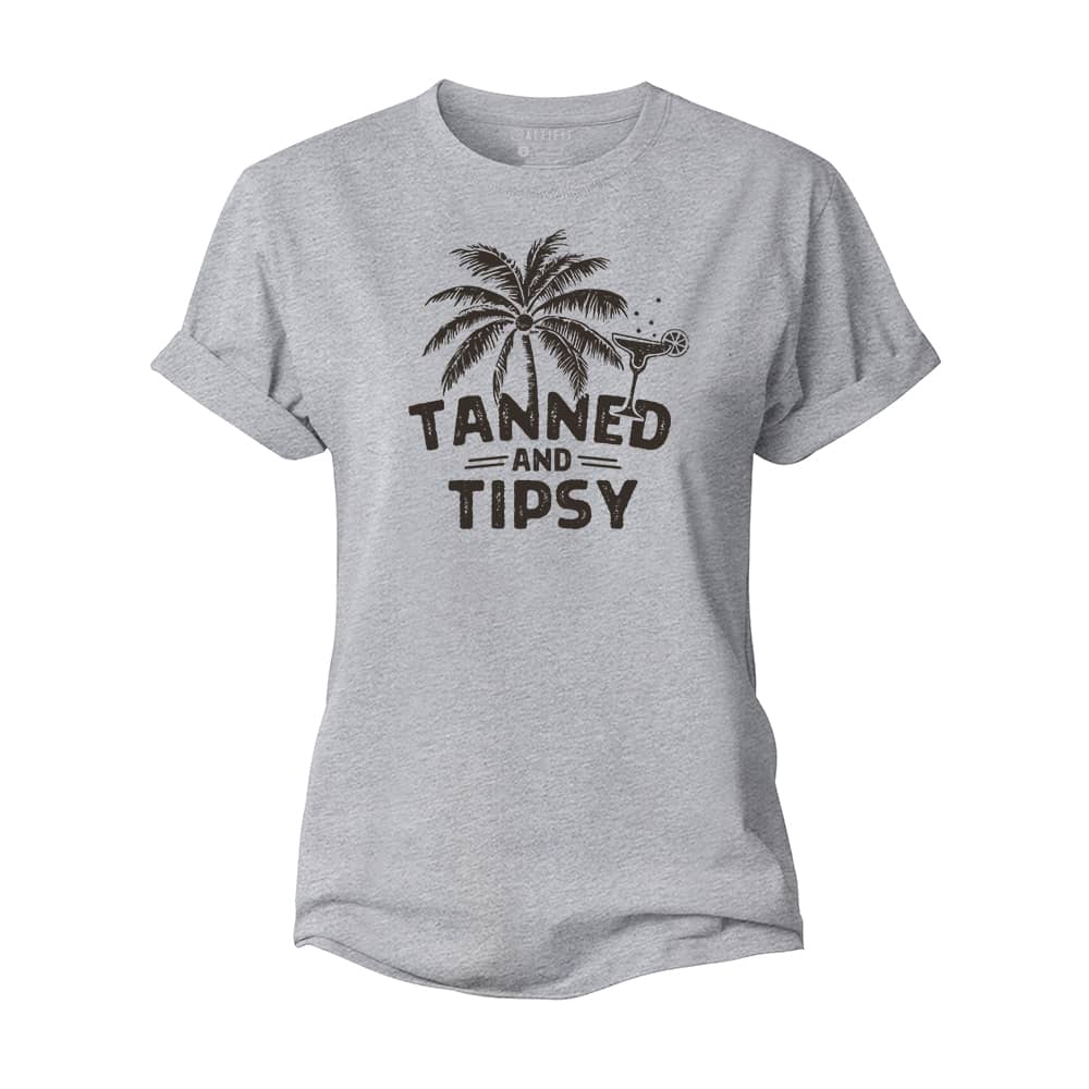 Tanned And Tipsy Women's Cotton T-Shirt