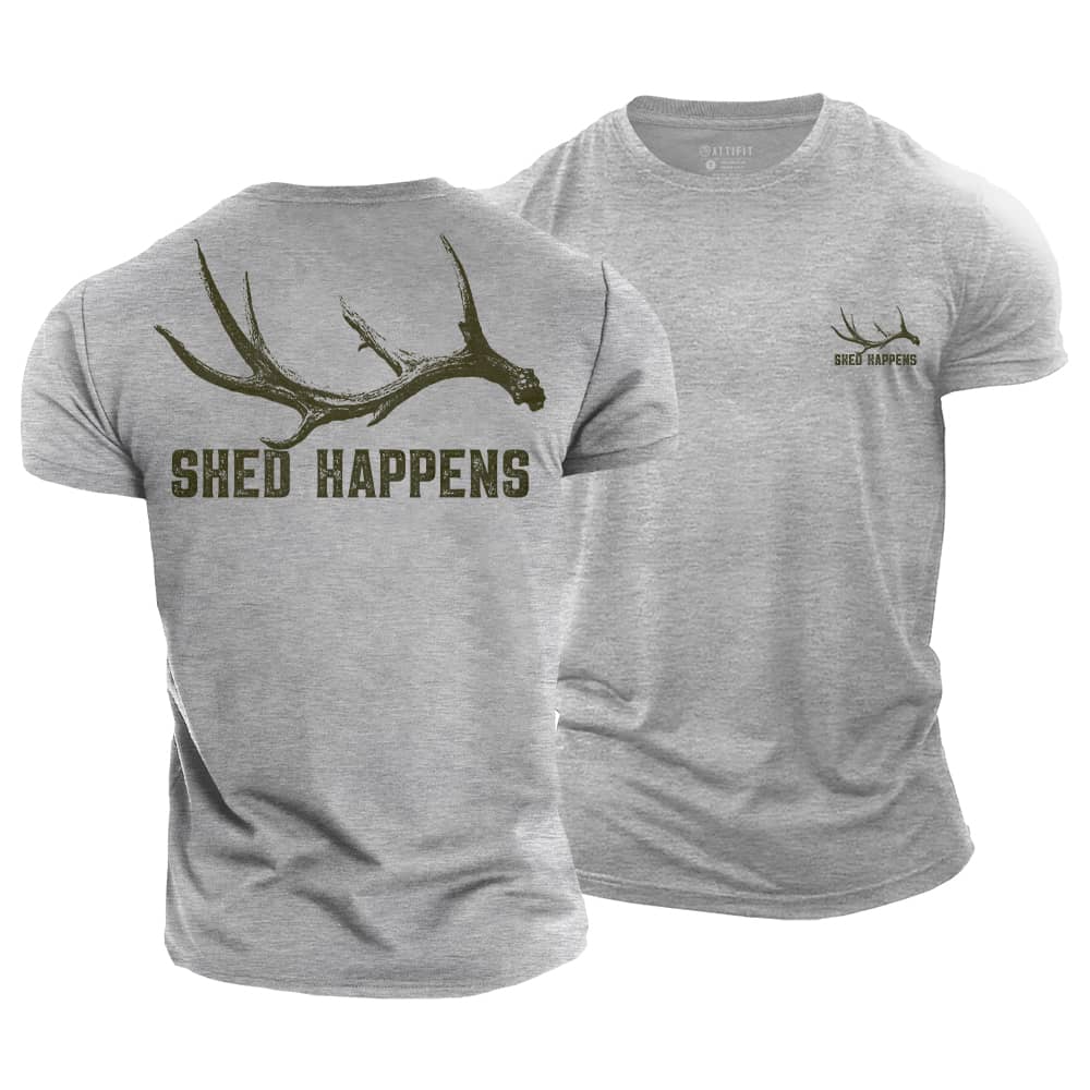 Shed Happens Cotton T-Shirt